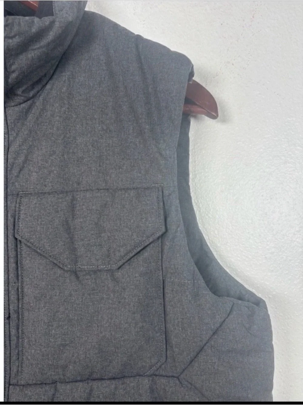 The North Face Men’s Medium Patricks Point Vest Puffer Grey Insulated